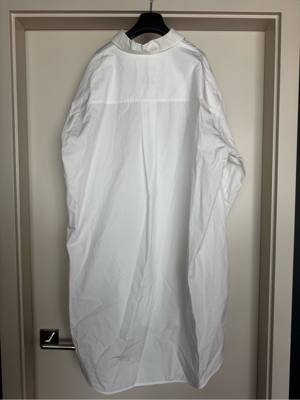 Jil Sander NWT White Oversized Cotton Poplin Shirt 42 - Picture 11 of 11